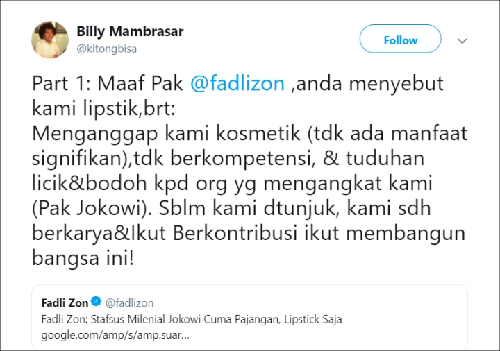 Billy Mambrasar