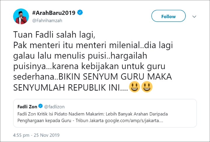 Fahri Hamzah