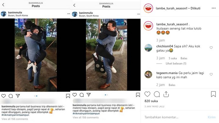 Lulu Tobing Mesra Bareng Suami Sampai Digendong, Sempat Dikira Anak ABG