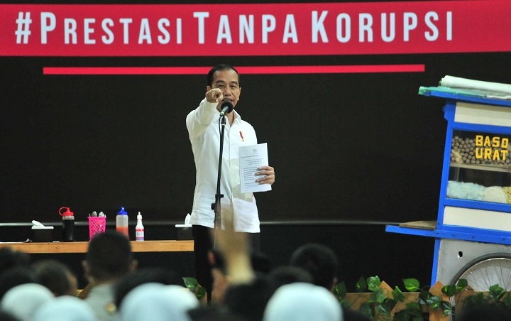 Ditanya Anak SMK Mengapa Koruptor Tak Dihukum Mati, Jokowi Beri Jawaban Ini