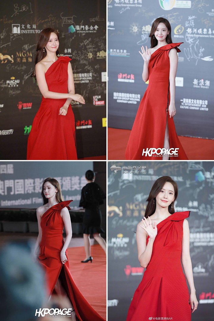 Yoona Raih Artist of the Year di IFFAM, Gaun Merah Jadi Sorotan dan Bikin Jatuh Cinta