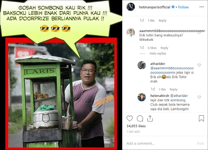 Lupakan Lamborghini, Begini Potret Hotman Paris Saat Jadi Tukang Bakso Sambil Dorong Gerobak