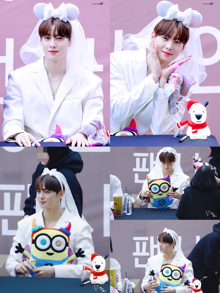 Visual Cha Eunwoo Pakai Tudung Pengantin Jadi Hot Topic, Cantik?