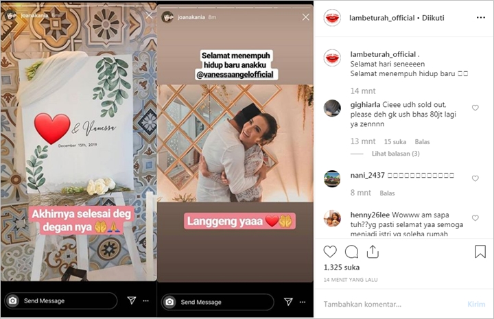 Beredar Foto Vanessa Angel Sudah Menikah, Malah Dicurigai Cuma untuk Konten