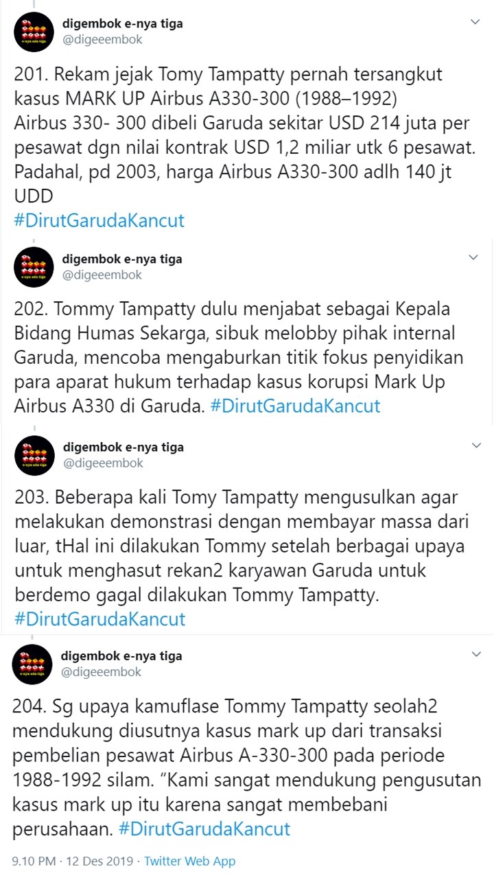 Diguncang Isu Mark Up Harga Pesawat, Garuda Indonesia Buka Suara