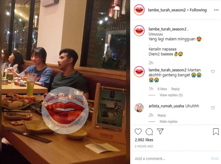 Ali Syakieb dan Pacar Baru