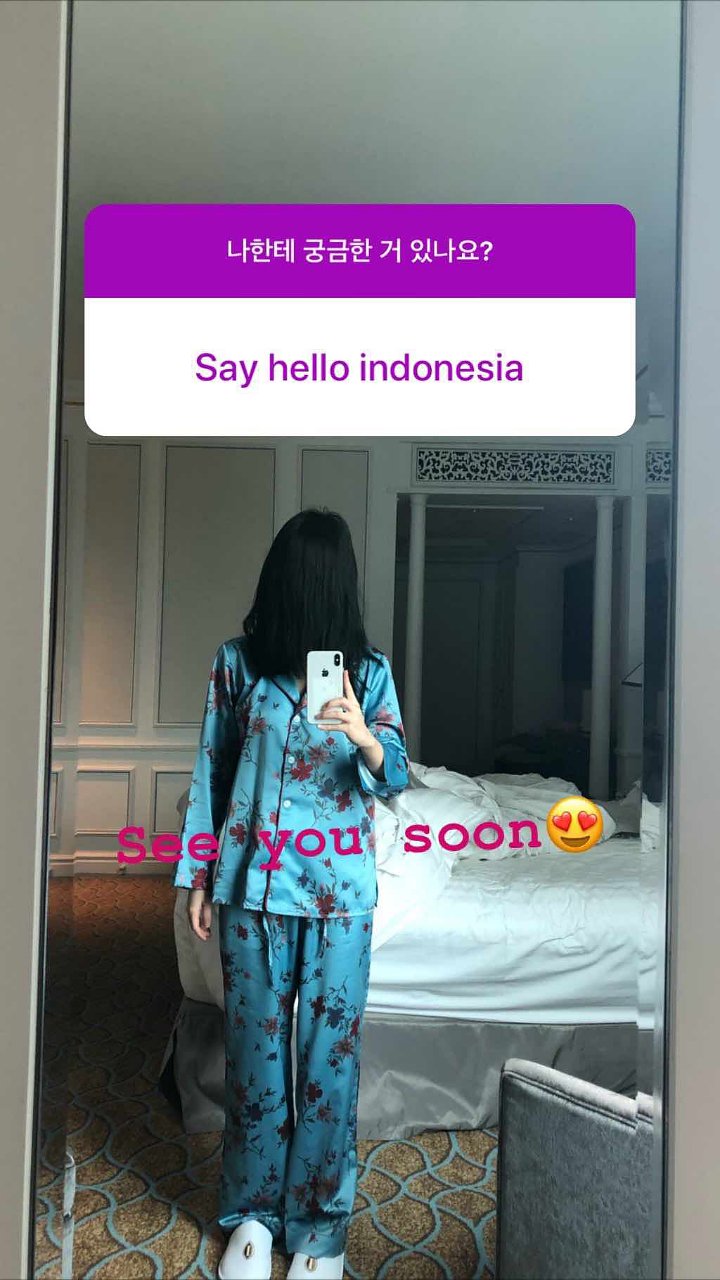 Disuruh Sapa Fans Indonesia, IU Malah Posting Foto Seram Bikin Jantungan