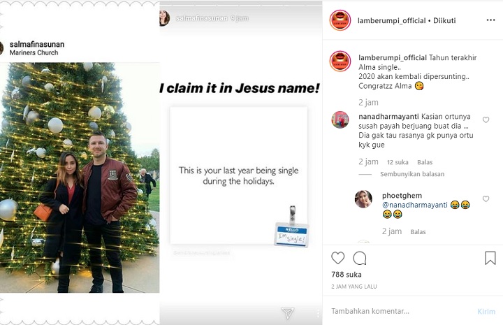 Salma Ngaku Tak Akan Single Lagi Tahun Depan