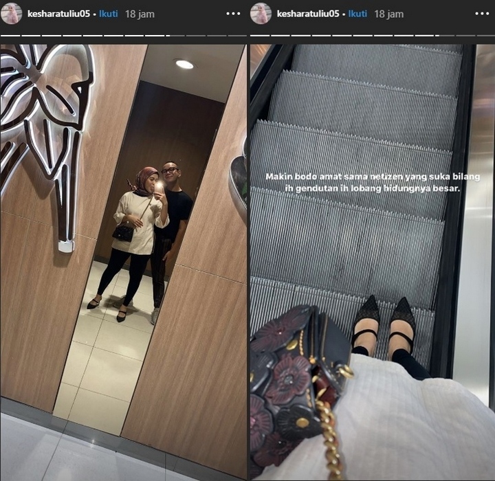 Kesha Ratuliu Beri Jawaban Tak Terduga Saat Diledek Makin Gemuk
