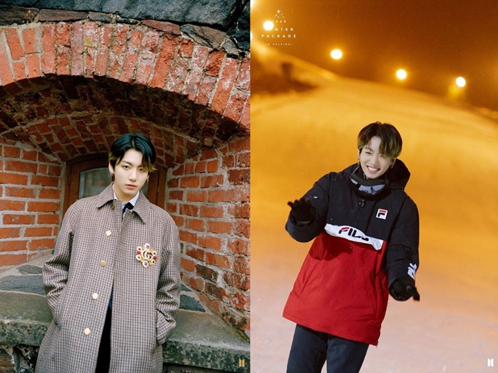 BTS Rilis Pemotretan Winter Package 2020, Rambut Ombre Jungkook Paling Curi Perhatian 1