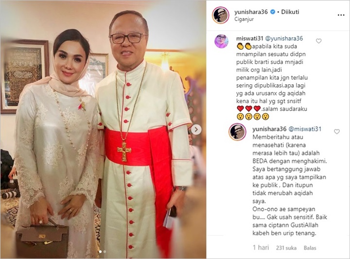 Yuni Shara dan Kardinal