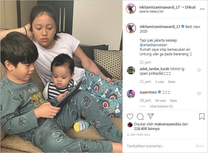 Nikita Mirzani Tuai Beragam Komentar Usai Terang-Terangan Sindir Anies Baswedan Soal Banjir Jakarta