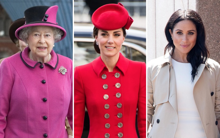 Foto-Foto Ini Buktikan Ratu Elizabeth Lebih 'Manjakan' Kate Middleton Dibandingkan Meghan Markle