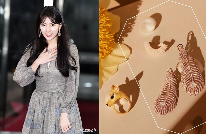 SBS Drama Awards 2019: Dandanan Kena Julid, Harga Perhiasan Suzy Bikin Syok Berat