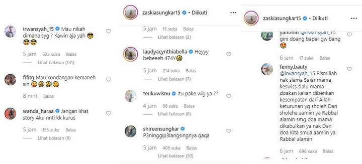 Reaksi Irwansyah dan Sahabat