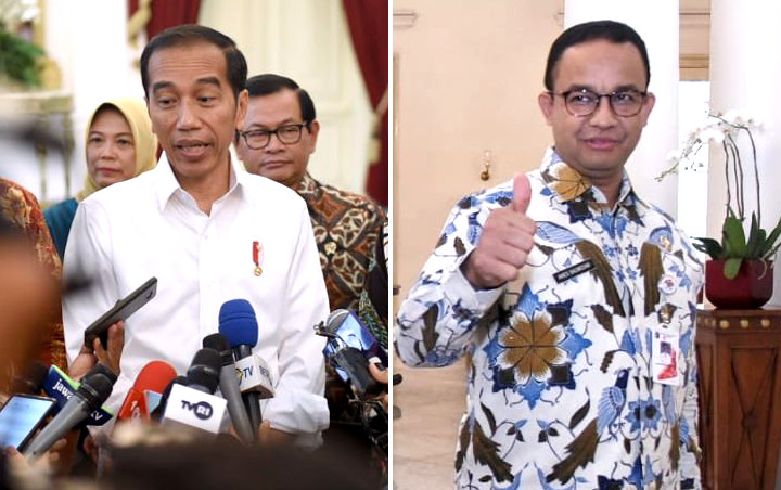 Sempat Silang Pendapat, Ini Permintaan Baru Jokowi Kepada Anies Baswedan Soal Banjir