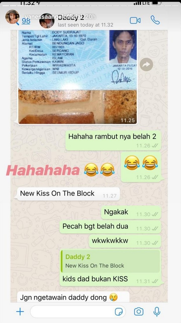 Usai Terima Restu, Vanessa Angel dan Sang Ayah Tampaknya Sudah Berbaikan