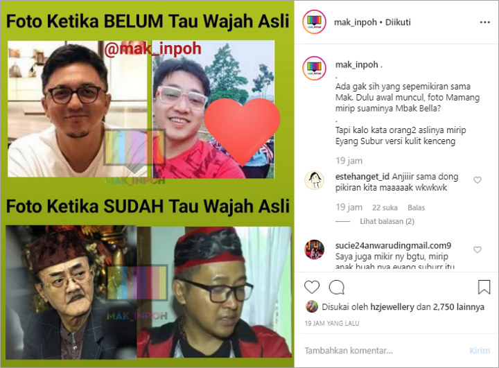 Reaksi Netter Soal Wajah Teddy