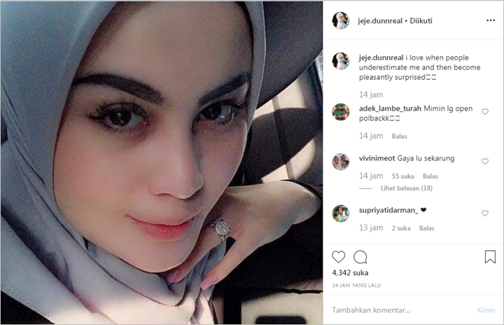 Jennnifer Dunn Tulis Pesan Bijak