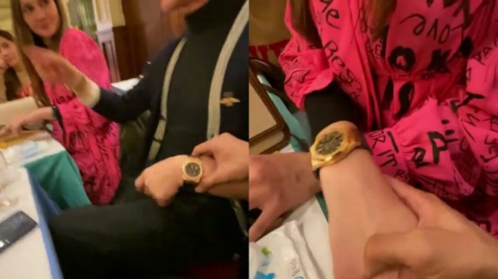 Jam Luna Maya dan Ryochin