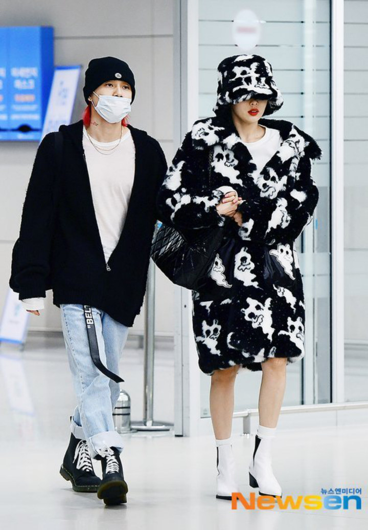 HyunA dan DAWN Lagi-Lagi Kepergok Bareng di Bandara, Dibilang Mirip Ibu dan Anak