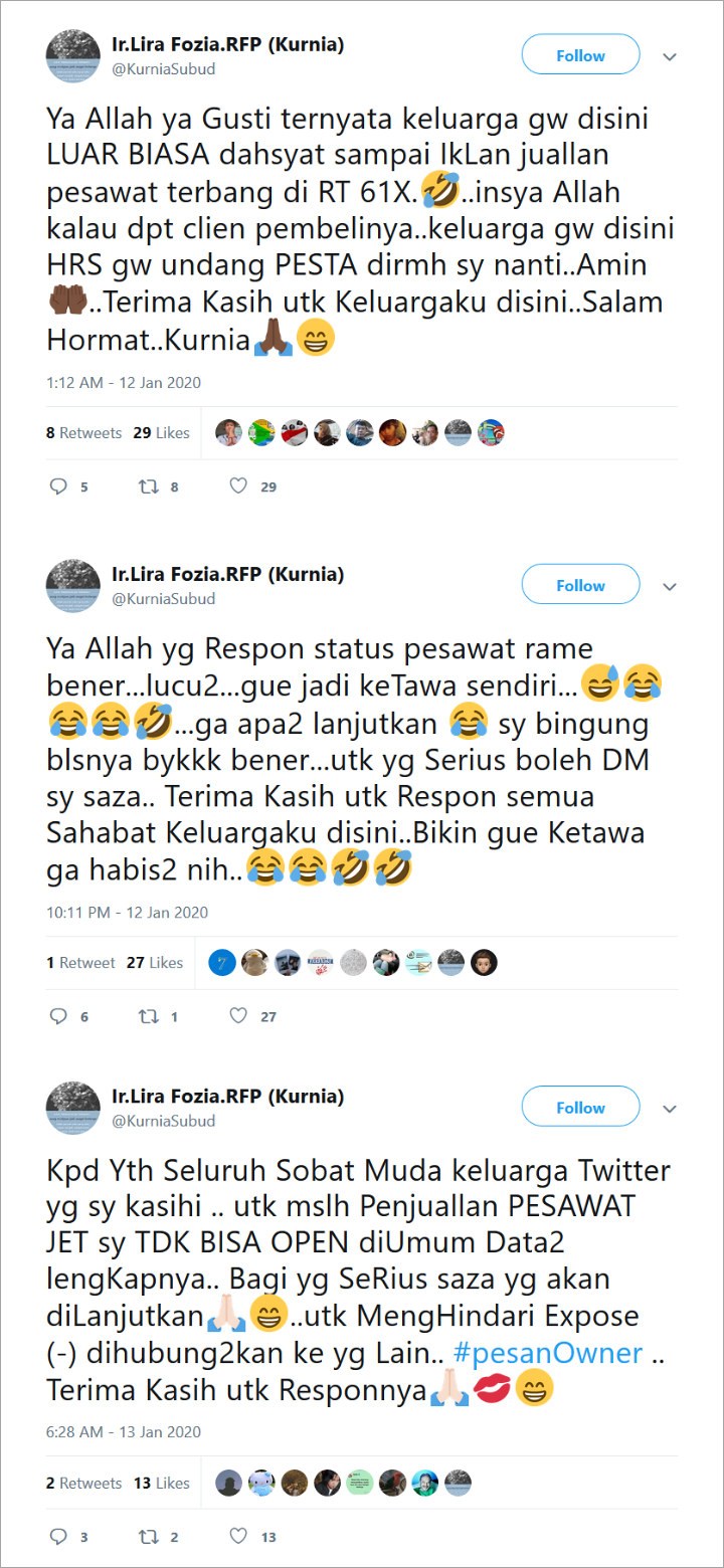 Iklan Jet Pribadi