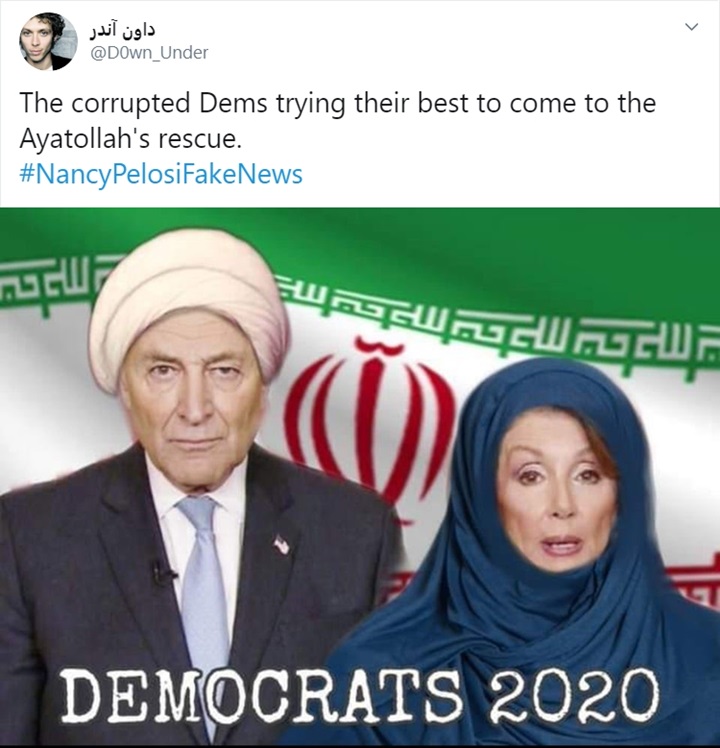 Retweet Foto Politikus AS Diedit Berhijab Bak Dukung Iran, Trump Dicap Islamofobia