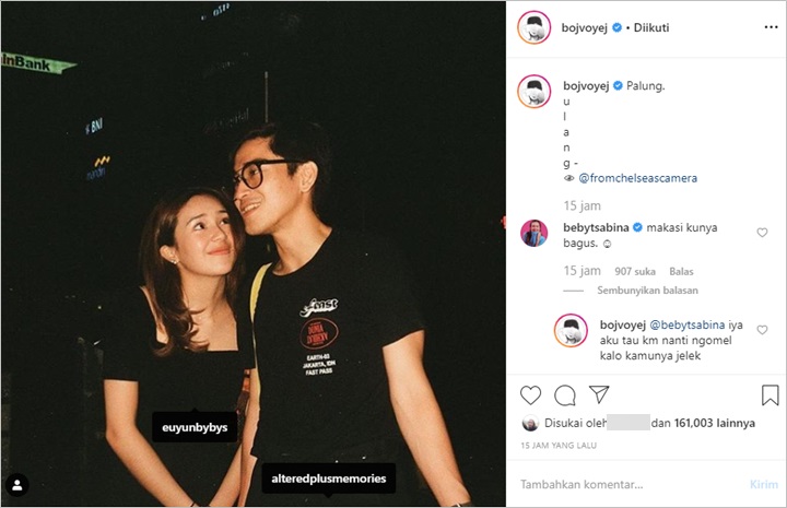 Bio One dan Beby Tsabina Pamer Foto Bareng Fix Jadiaan