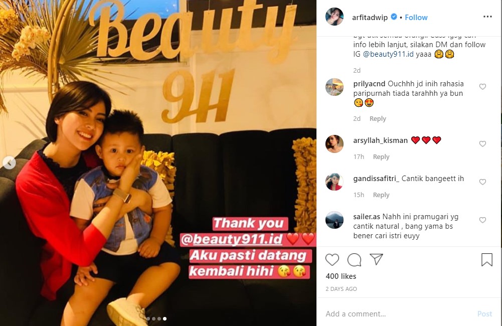 Instagram Istri Yama Carlos Jadi Sorotan Hingga Tuai Pujian Usai Singgung Soal Siwi Widi