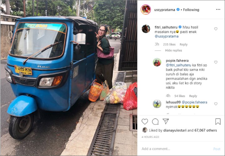komentar sahabat Nikita Mirzani