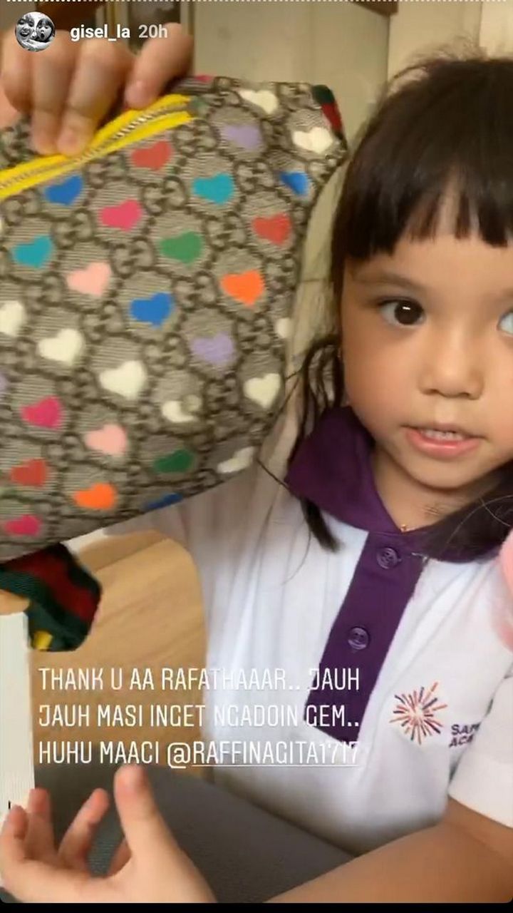 Rafathar Putra Raffi Ahmad dan Nagita Slavina Beri Kado Mahal Untuk Ulang Tahun Gempi