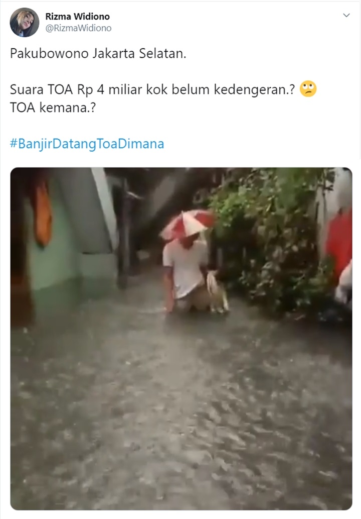 Jakarta Kembali Banjir, Toa Fantastis Rp 4 Miliar Langsung Jadi Sorotan-2