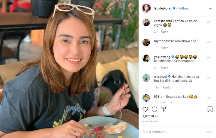 Feby Febiola Beri Jawaban Ini Saat Ada Yang Meledeknya Gemuk