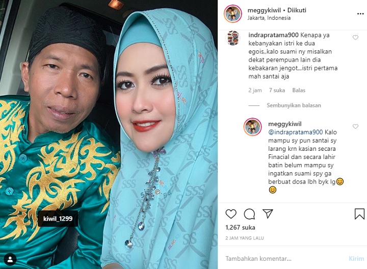 Tanggapan Meggy Wulandari