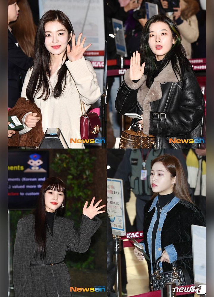 Gaya Berbeda Tiap Member Red Velvet Menuju Jepang Dipuji Habis-Habisan