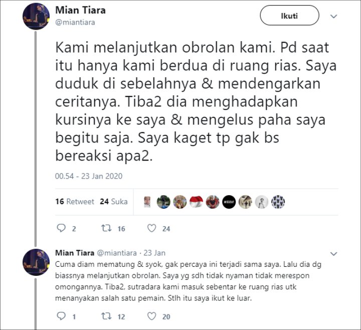 Cuitan Mian Tiara