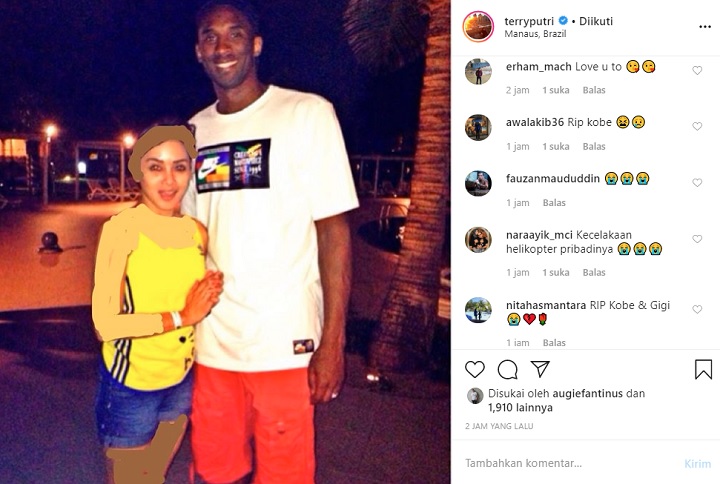 Postingan Instagram Terry Putri Kenang Kobe Bryant