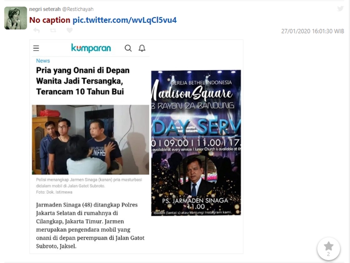Heboh Sopir Taksol Pamer Kelamin di Jaksel Bikin Reynhard Sinaga Kembali Disenggol, Kenapa?