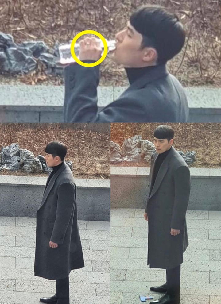 Hyun Bin Kepergok Pakai Cincin di Jari Manis Saat Jeda Syuting \'Crash Landing On You\'