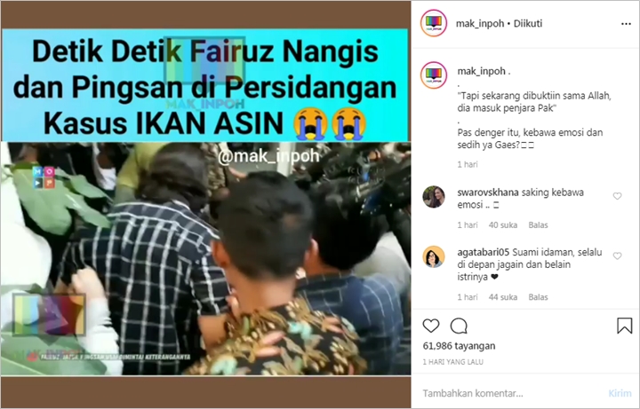 Video Fairuz A. Rafiq Pingsan Usai Dicecar Pertanyaan Soal Organ Intim Bikin Netter Ikut Emosi