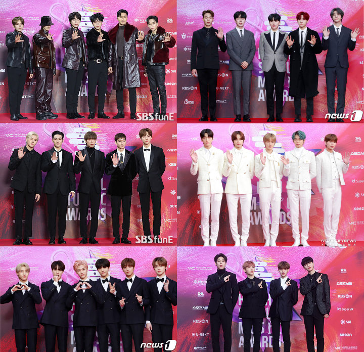 SMA 2020: Tae Yeon, ITZY, Super Junior, NCT Dream Cs Tampil di Red Carpet, Grup Ini Paling Unik