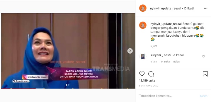 Wawancara Sarita Abdul Mukti