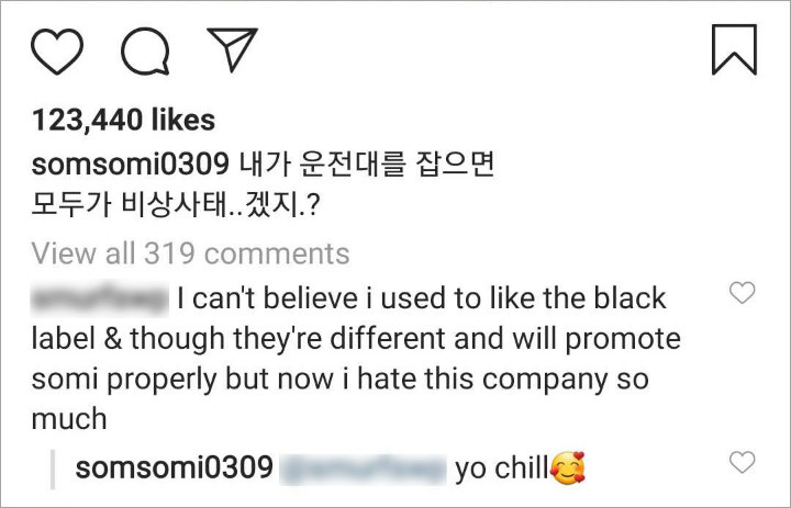 Begini Respon Jeon Somi Saat Fans Jelek-Jelekkan Agensi Barunya, The Black Label