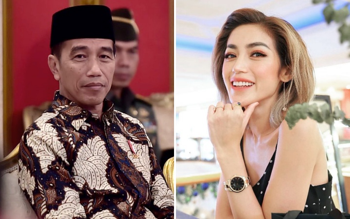 Foto Bareng 'Presiden Jokowi' Pakai Dress Minim, Jessica Iskandar Tuai Cibiran