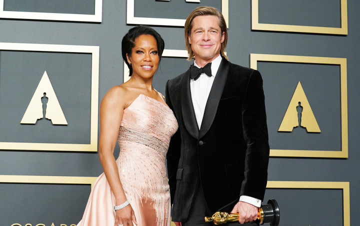 Momen Mesra Brad Pitt dan Aktris Ini di Oscar 2020 Bikin Heboh, Tak Segan Pelukan Hingga Ciuman