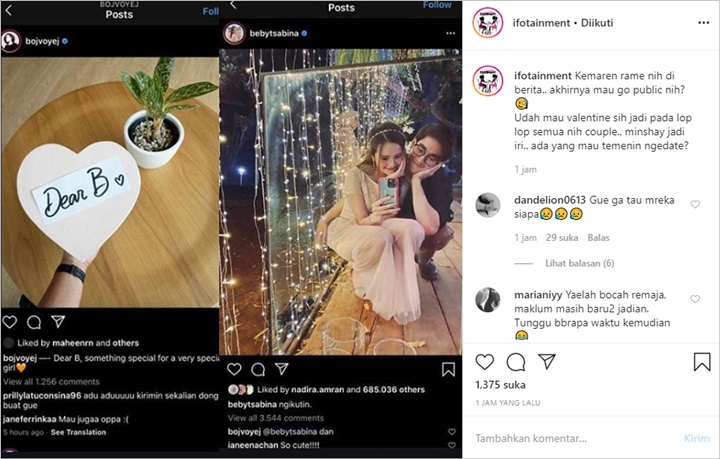 Beby Tsabina dan Bio One Makin Mesra Hingga Anya Geraldine Masih Dibahas oleh Netizen