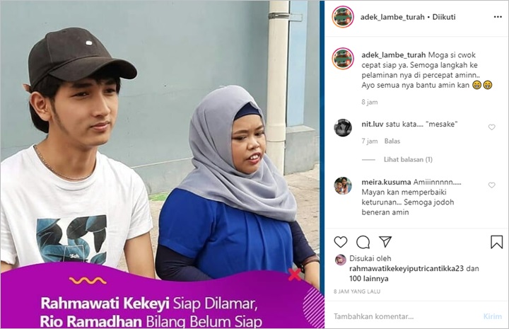 Kkeyo dan Rio Ramadhan