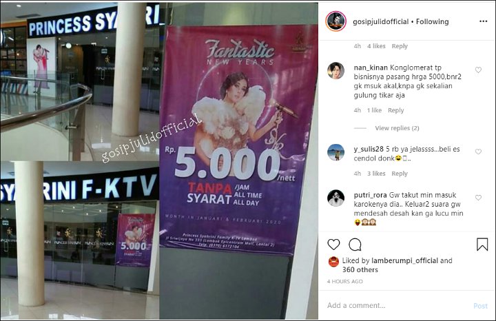 Tarif Karaoke