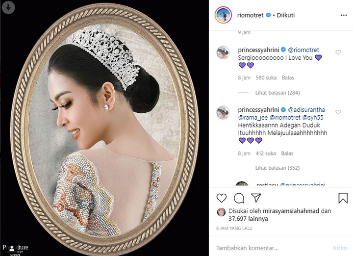 Syahrini Sindir Luna Maya