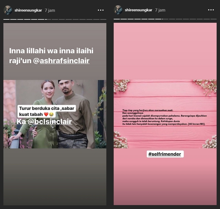 Ashraf Sinclair Meninggal, Shireen Sungkar Posting Tentang Kematian untuk Ingatkan Diri